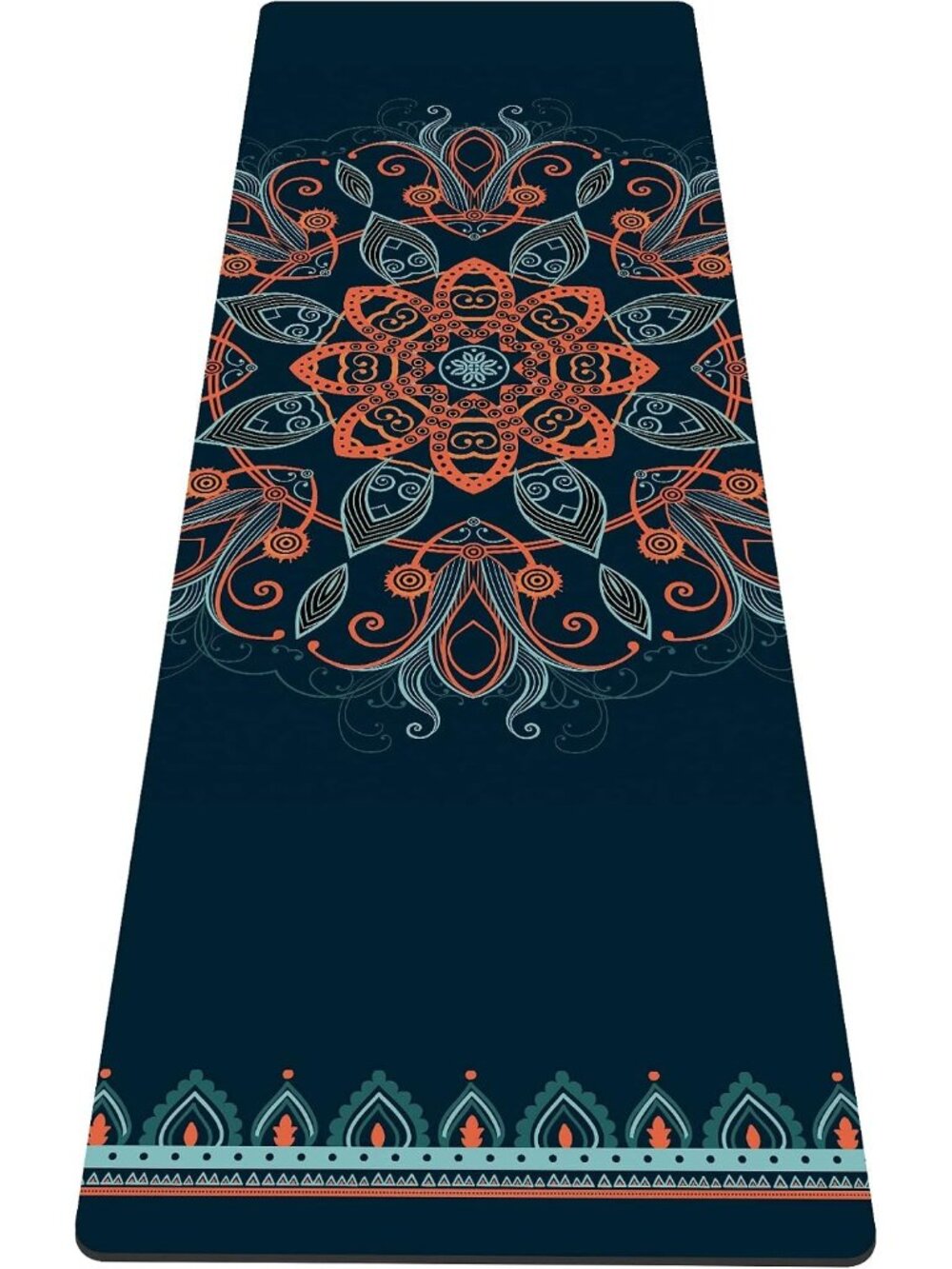 New Yoga Mat Print Extra Thick TPE Non Slip Fitness Exercise Mat Carrying Bag